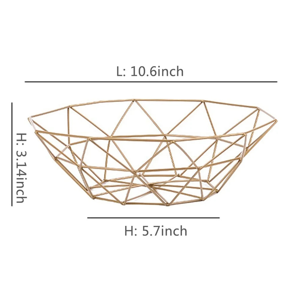 Metal Fruit Basket